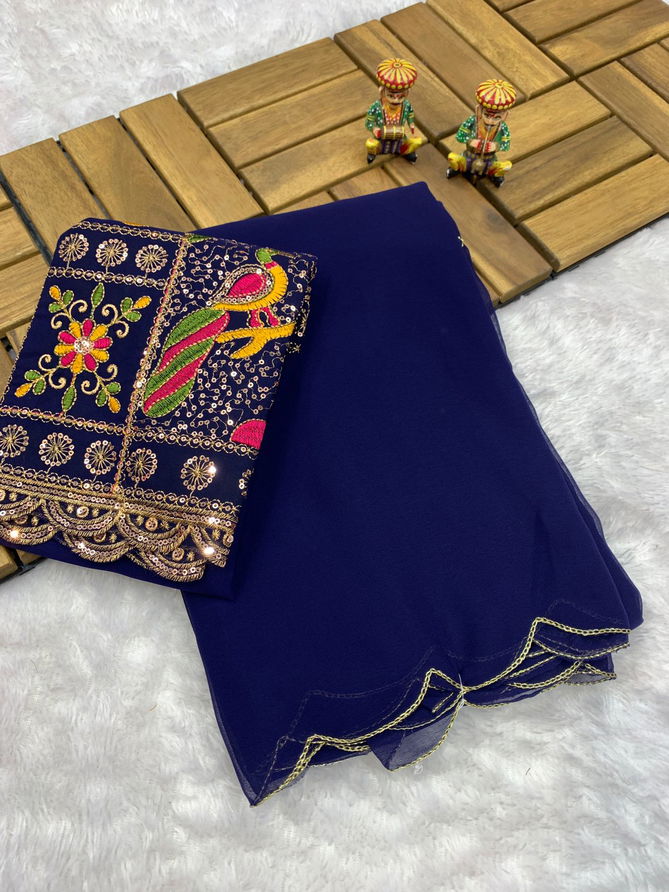 Psw Designer Blouse Palin Party Wear Sarees Wholesale Clothing Suppliers In India
